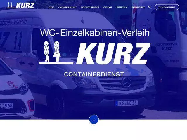 Paul Kurz WC-Einzelkabinen Vermietung
