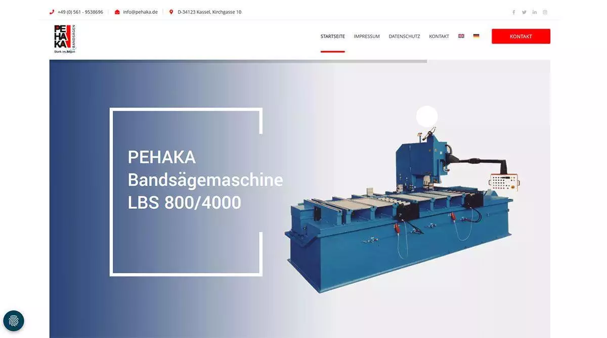 PEHAKA GmbH 2 Webdesign Pehaka GmbH